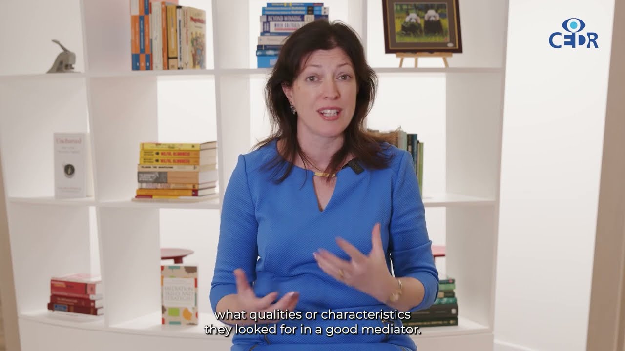Gillian Caroe - Main Attributes of a Good Mediator