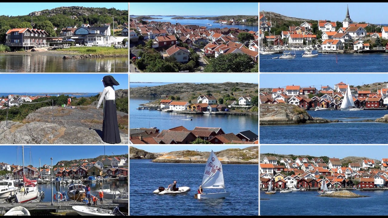 Västra Orust - vacker dag med klarblå himmel