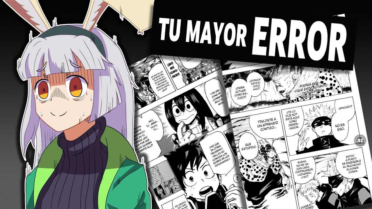 NO EMPIECES A ESCRIBIR TU MANGA SIN ANTES VER ESTE VÍDEO