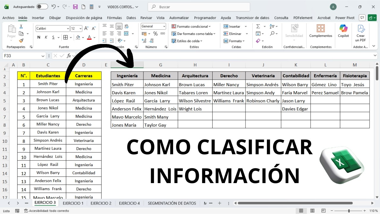 Como Clasificar Información Desde Una Base de Datos - Fácil y Rápido ✅