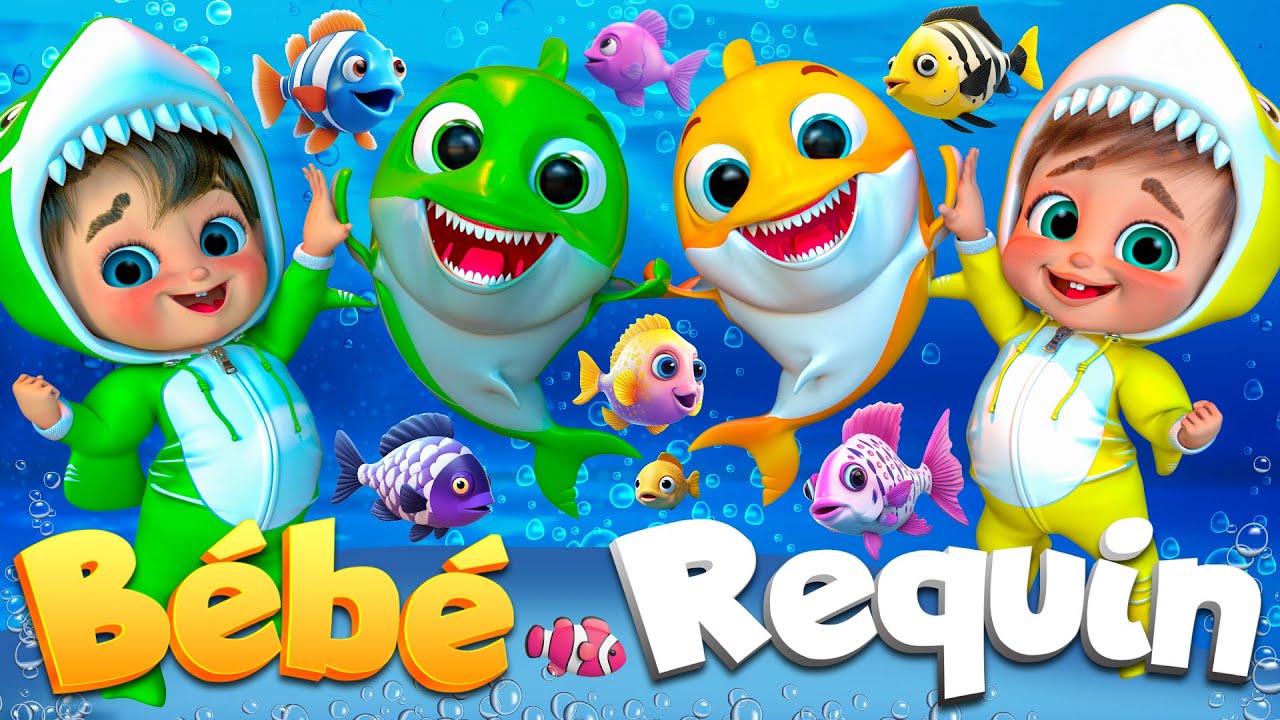 Bébé Requin au Carnaval de la Mer | Comptines Et Chansons | À Bébé Chanson @SuperLucaLEFrancais