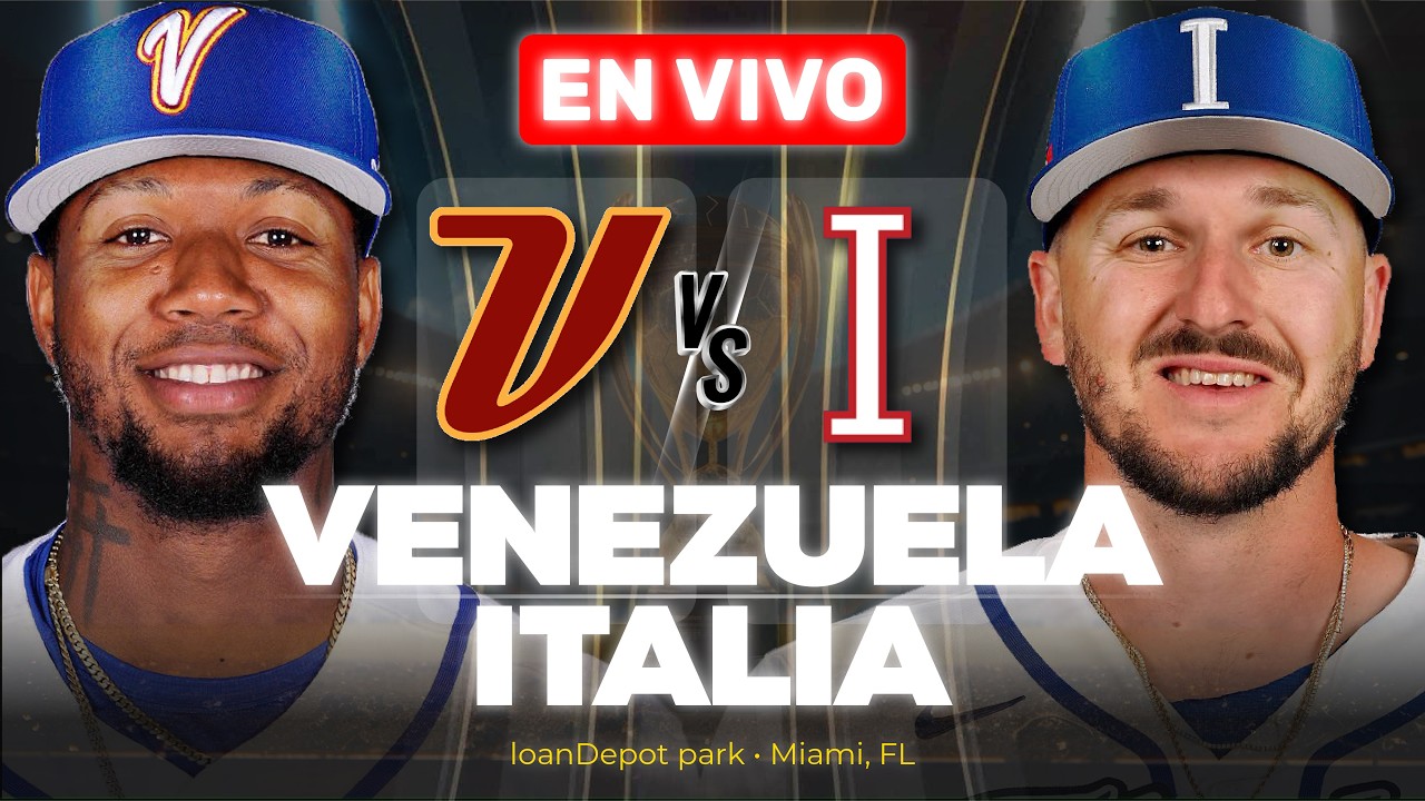 Venezuela vs Italia [🔴EN VIVO] | Semifinal - World Baseball Classic 2026 | 🎙️NARRACIÓN