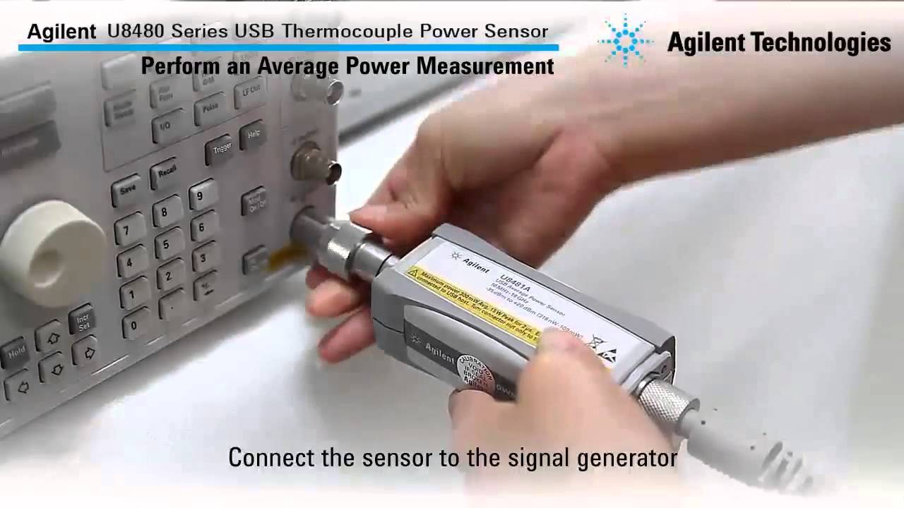 Датчик мощности USB-термопары серии U8480