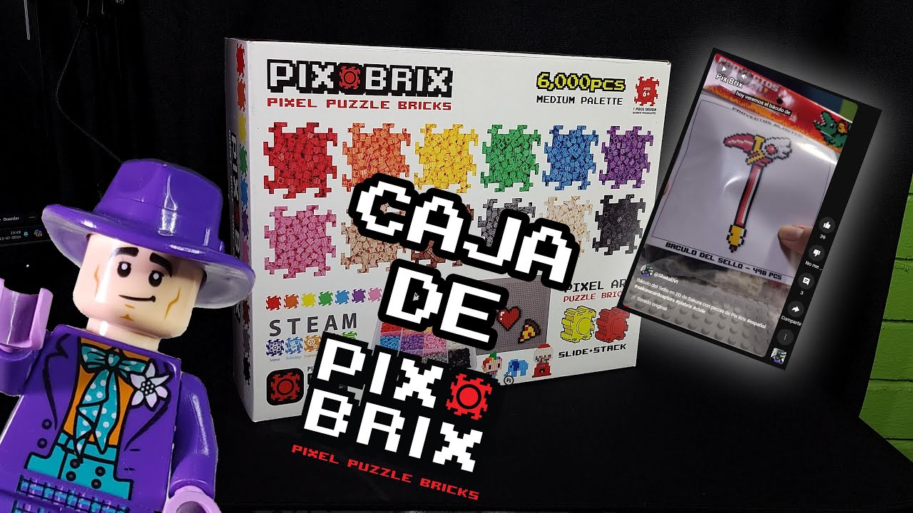 VALE LA PENA: Cajas de piezas de Pix Brix