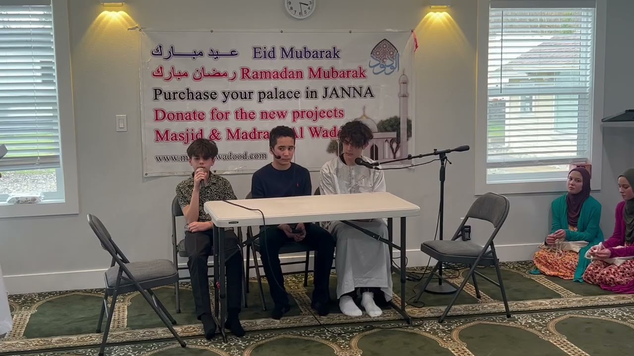 3 Ilyas Adam and Umaid   Madrasa Al Wadood Graduation   10 March 2024