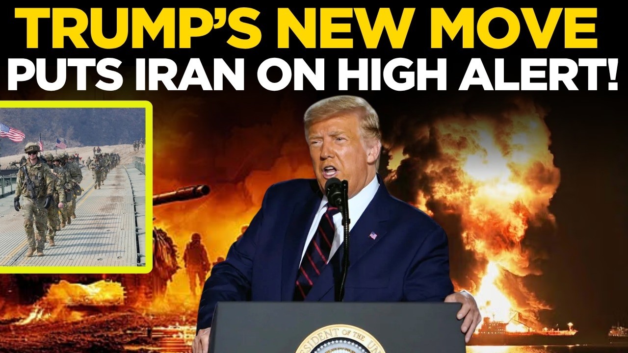Trump LIVE: Trump's New Iran War Warning In Explosive Speech | 'Trump Signs Death Warrant For Iran'