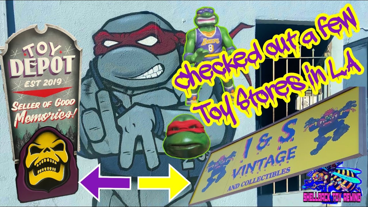 Toy Store Tours of Toy Depot and I & S Vintage Collectables