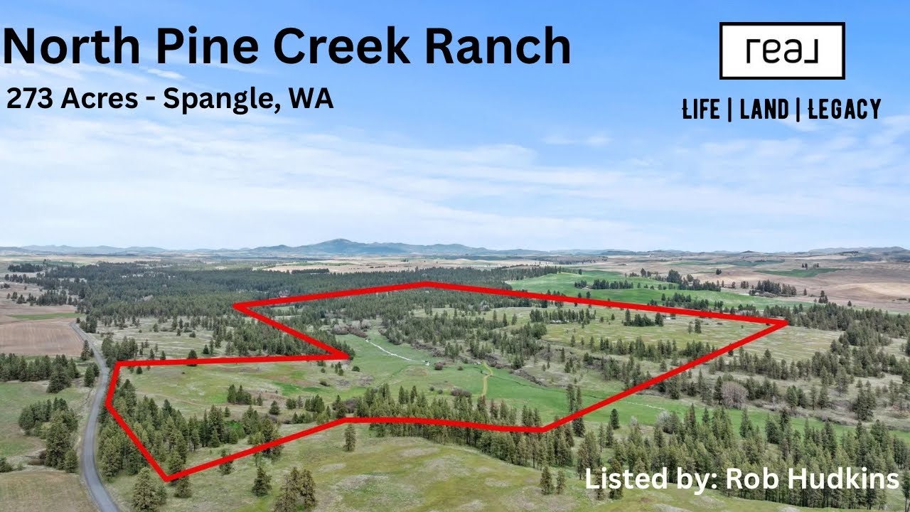North Pine Creek Ranch | 273 Acres of Land For Sale In Rosalia, WA