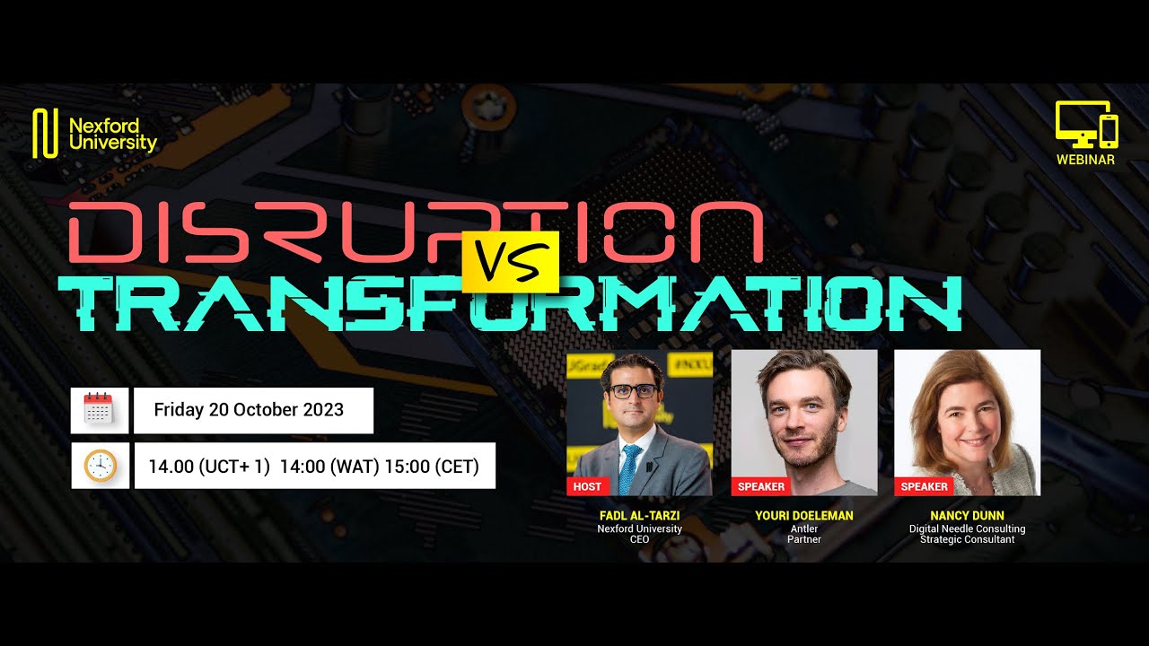 Digital Transformation: Driving Change to Evade Disruption