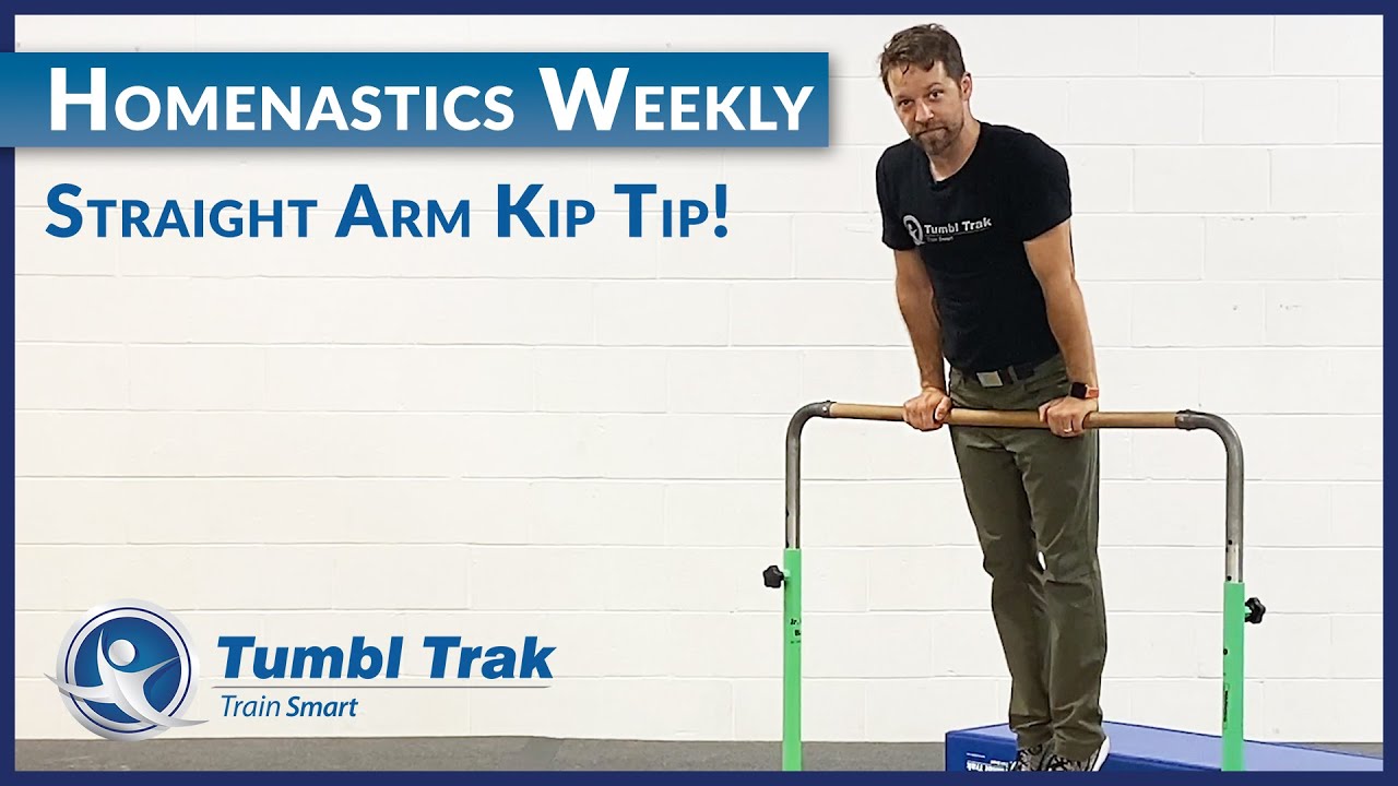 Homenastics Weekly▶Straight Arm Kip Tip!