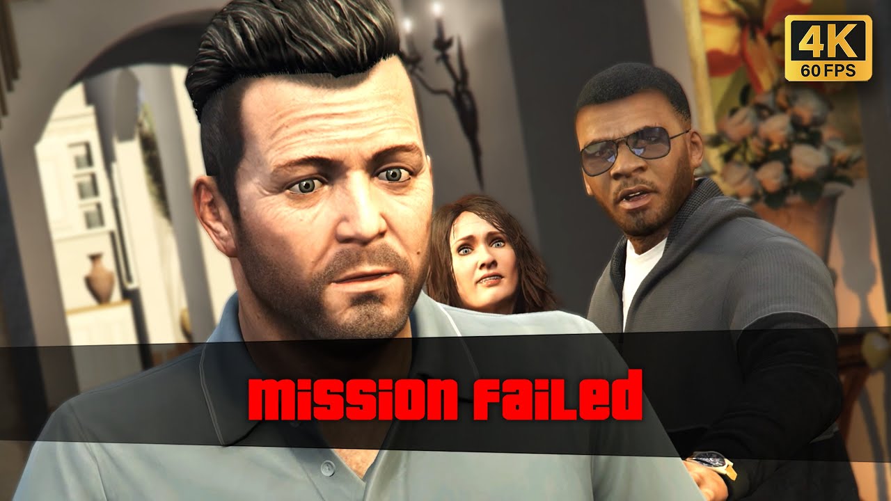 Миссия провалена | Изъятие имущества | Семейная консультация | GTA 5
