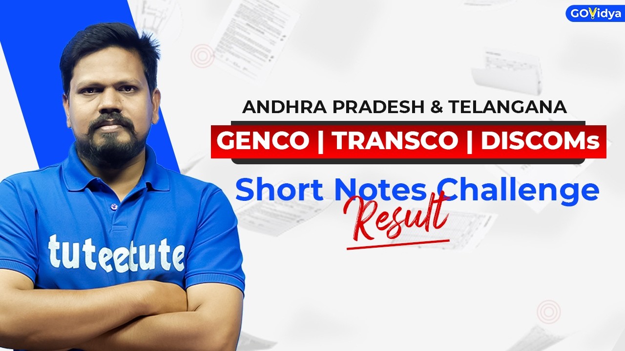 [Short Notes] Genco-Transco-Discoms | Result