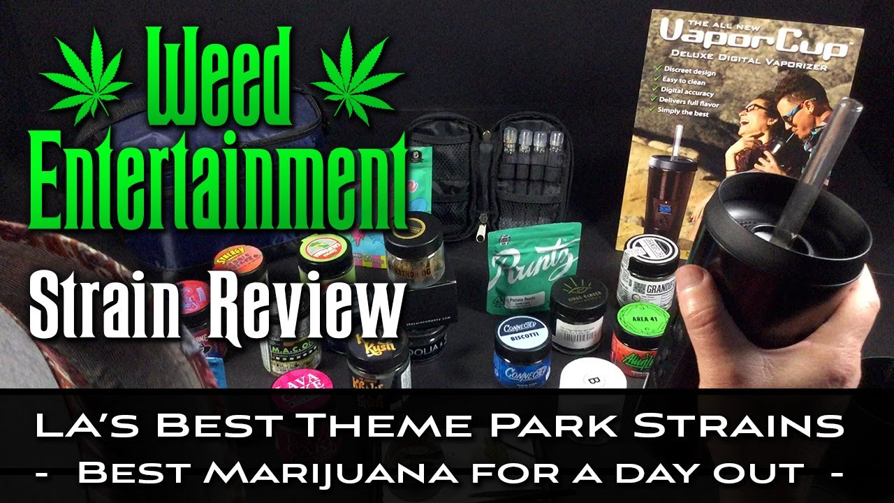 LA&rsquo;s Best Theme Park Strains - Best Marijuana for a day out - Multi-Strain Review - April 2021