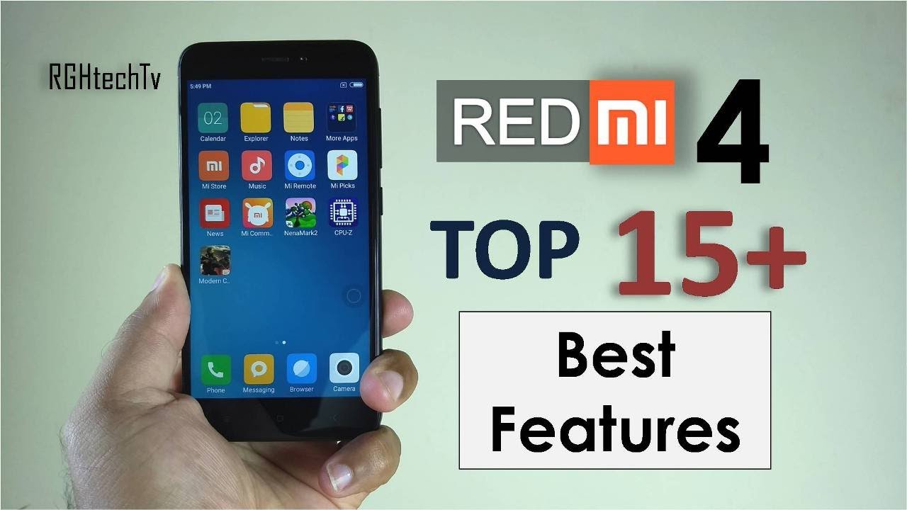Top 15+ Best Features of Redmi 4