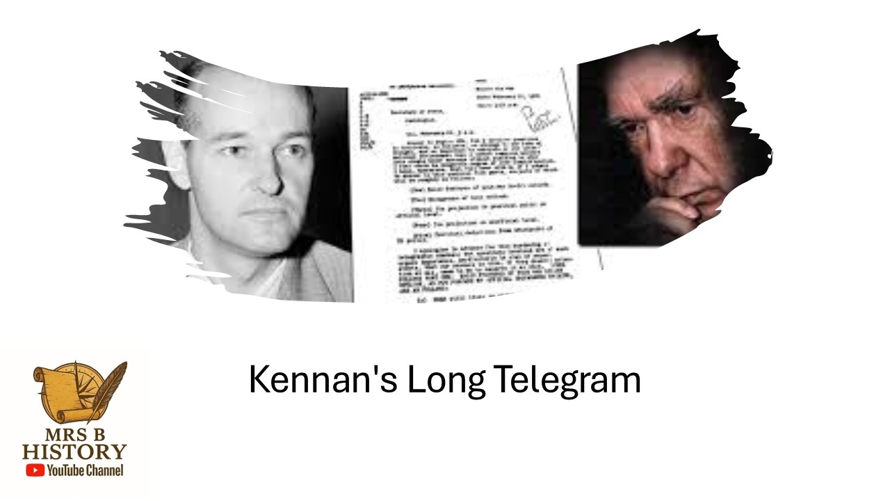 Kennan Long Telegram GCSE Edexcel Cold War History