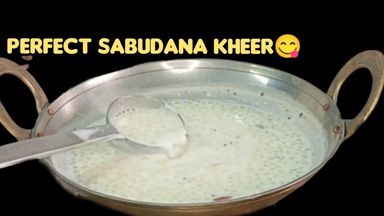 Mahashivratri special#न चिपकेगी न फटेगी साबूदाना खीर 😍 | Sabudana Kheer Vrat Recipes |Sago Kheer