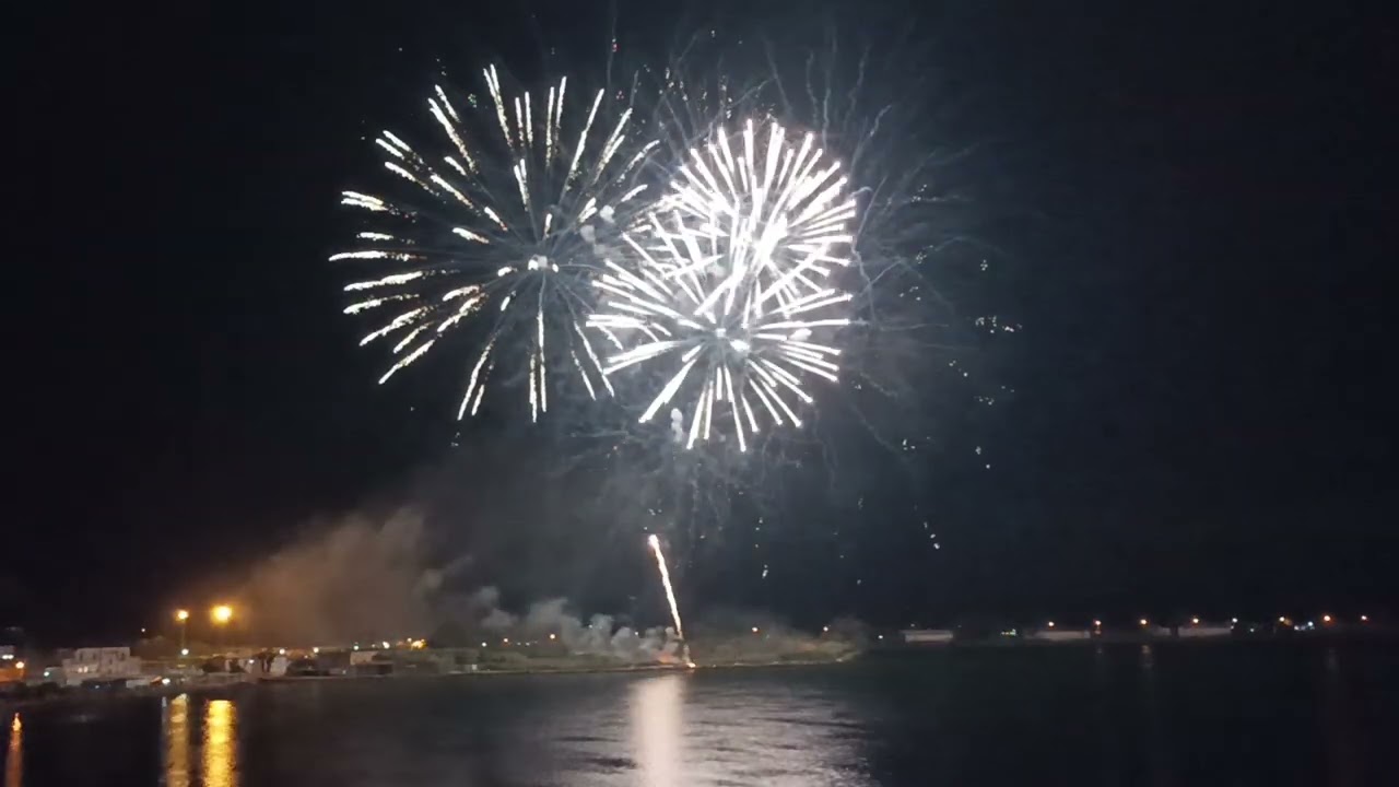 Fuochi d'artificio festa S.Anna  a Bacoli NA