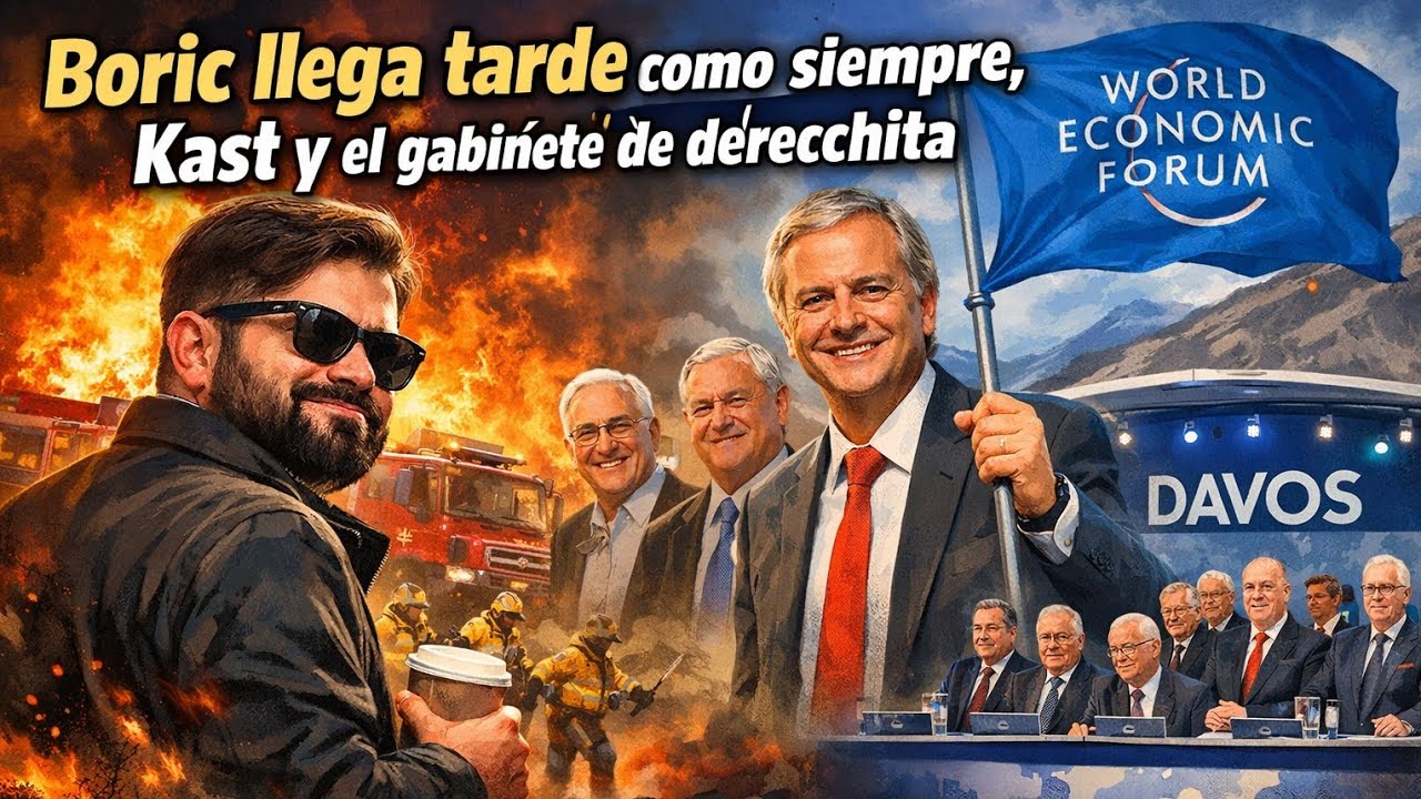 CLV En Vivo! QUE SE ACABE ESTE GOBIERNO, El gabinete de derechita de Kast! I Los AMOS DEL 🌎 en Davos