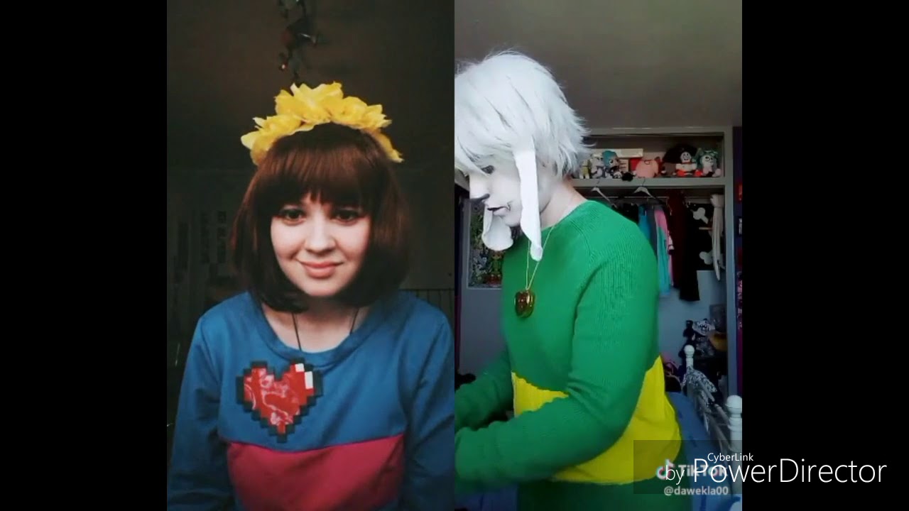 TikTok Undertale cosplay ||underverse||