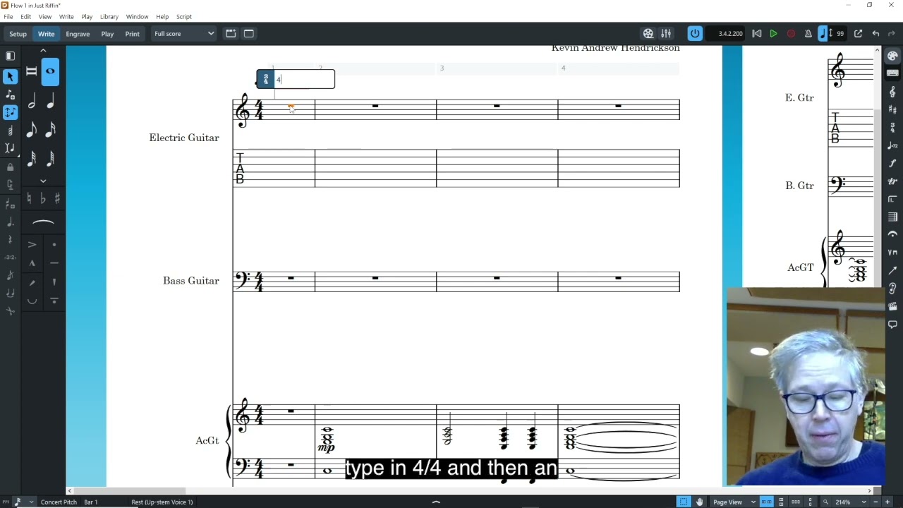 How to add a pickup measure in Dorico