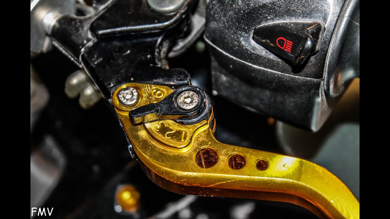 Montaż sportowych klamek / Clutch & Brake Lever Installation