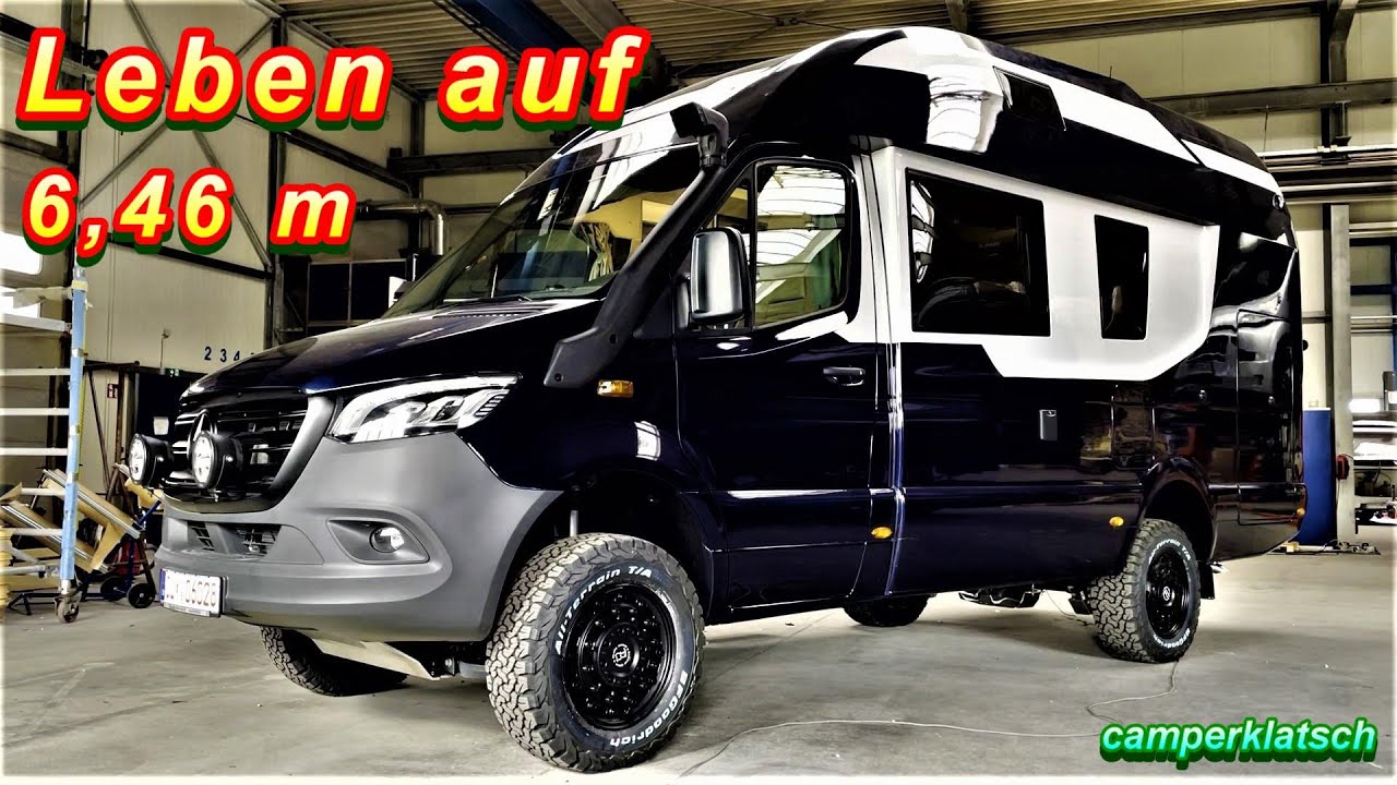Neues kurzes Wohnmobil 😍 unser Leben auf 6,46 m im Sprinter 4x4 Allrad🥰die Vollzeit-Camper unterwegs