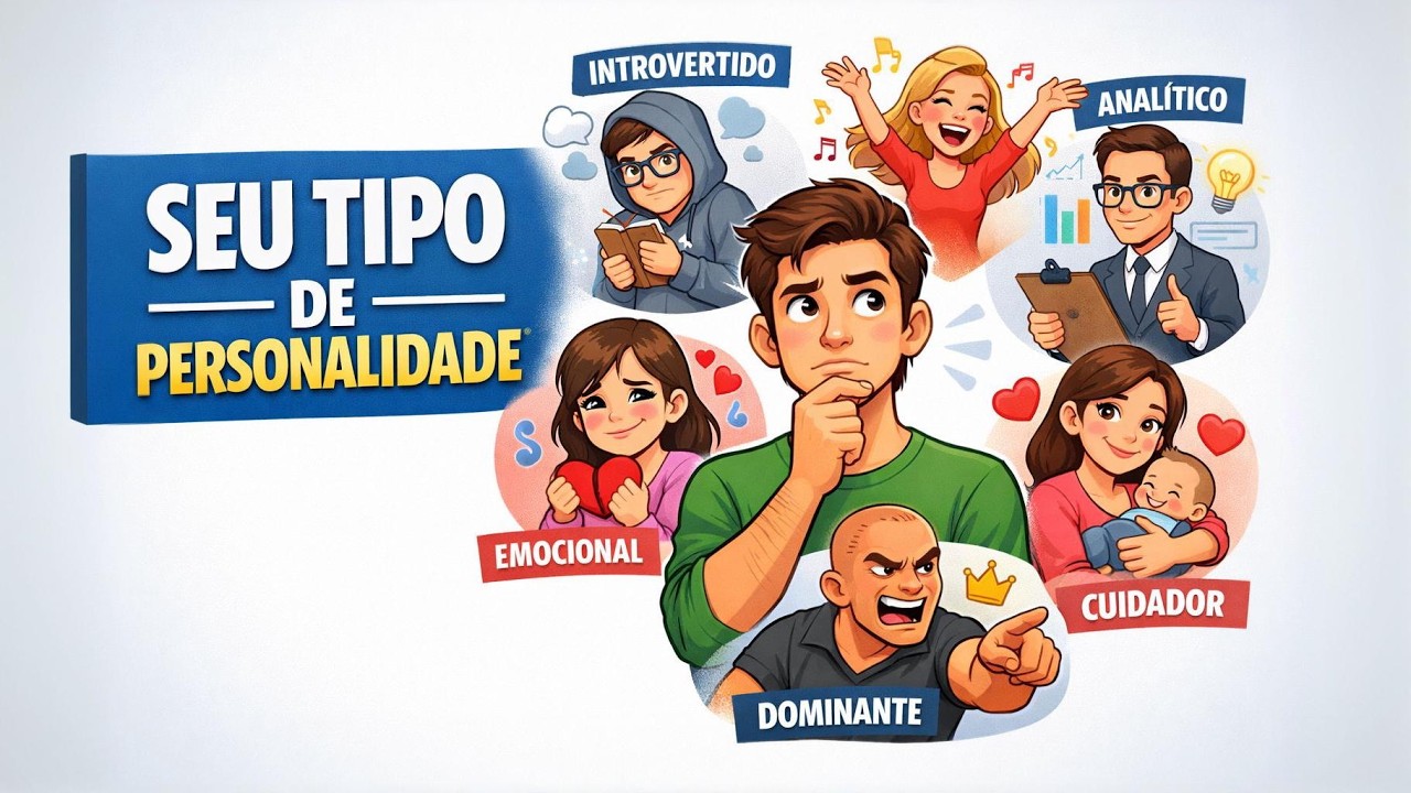 Pov: Todos os Tipos de Personalidade Explicados em 6 Minutos