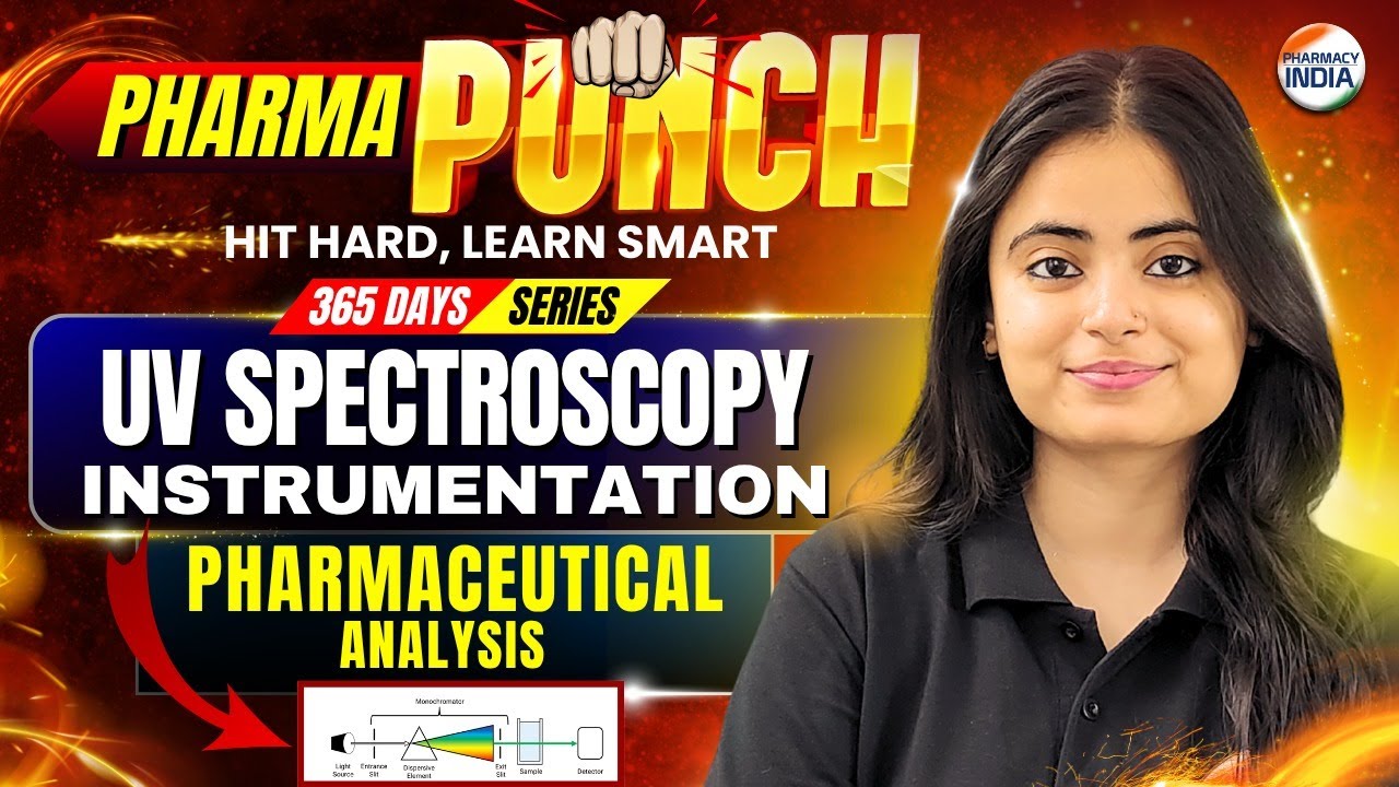 UV Spectroscopy Instrumentation | Pharmaceutical Analysis | DI, NIPER, GPAT #pharma #pharmacyindia