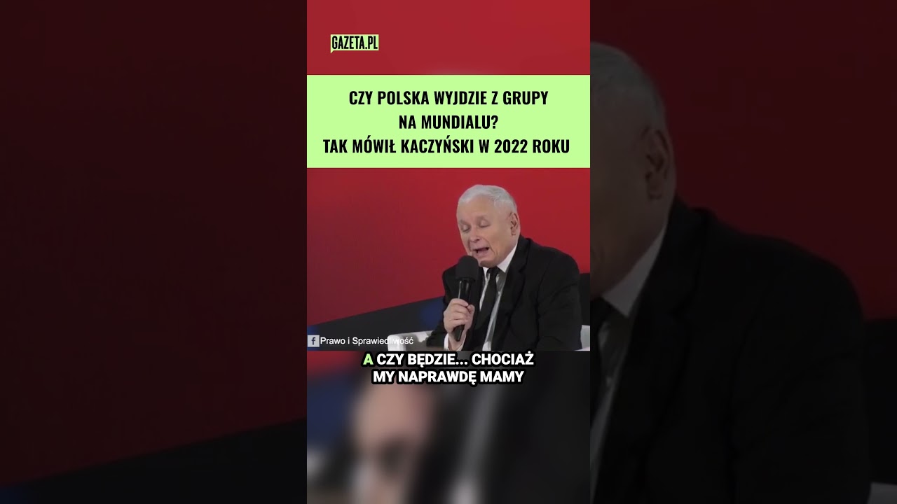 Czy Polska wyjdzie z grupy? Przypominamy wypowiedź Kaczyńskiego