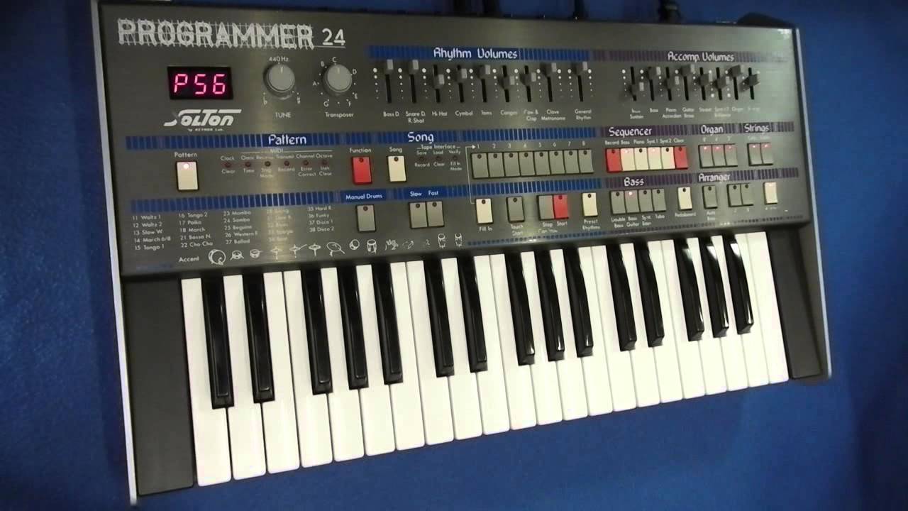 Solton Ketron Programmer 24 | pattern programming | HD DEMO