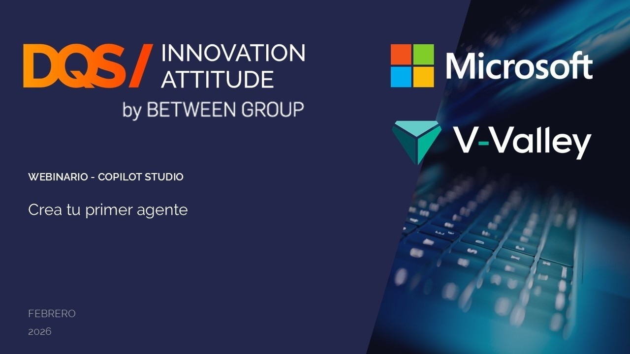 WEBINARIO DQS: Crea tu primer agente con Copilot Studio