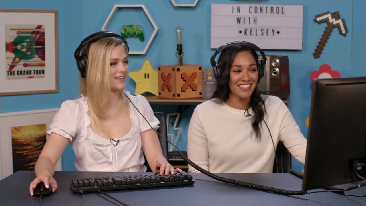 Part 1 | Candice Patton plays sims 4 with Kelsey | Buzzfeed Video