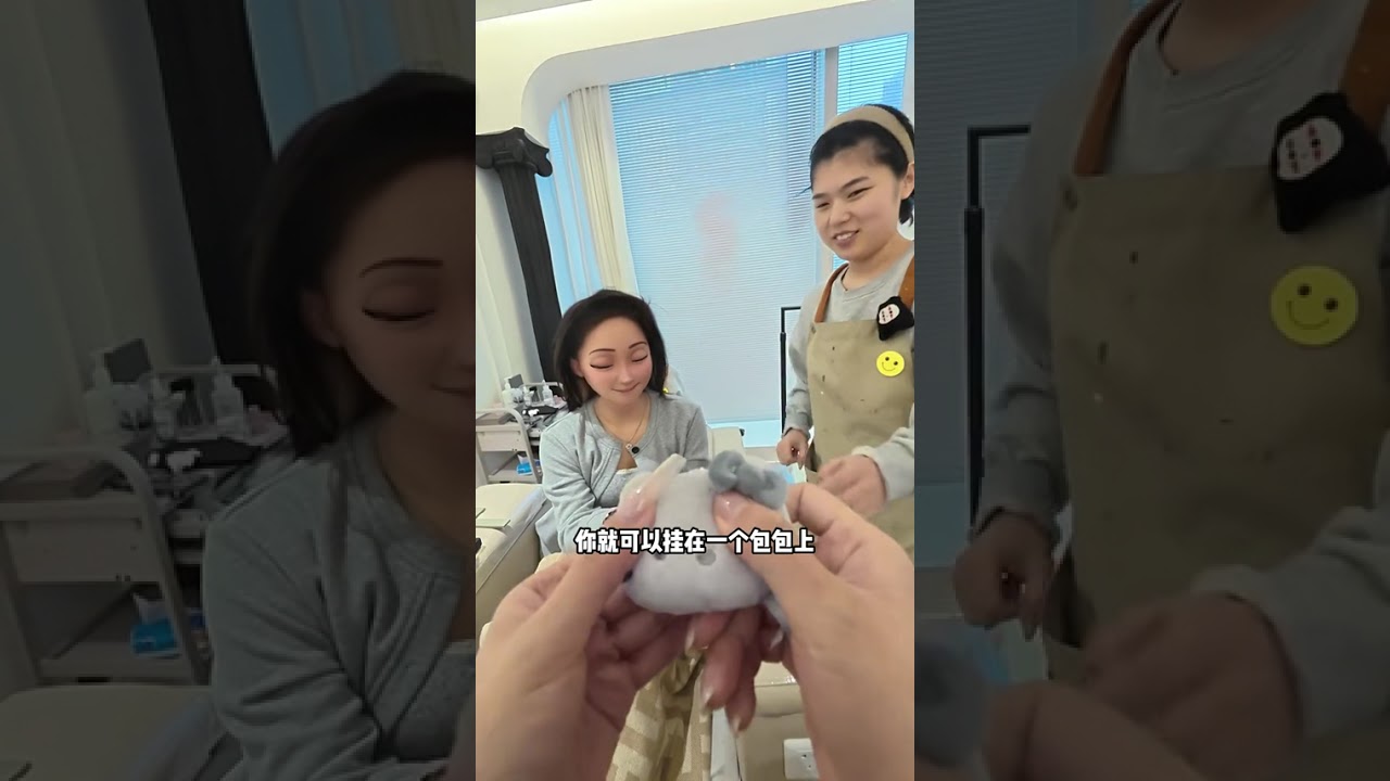 - First-person perspective vlog immersive experience of the daily life of a dknail store m