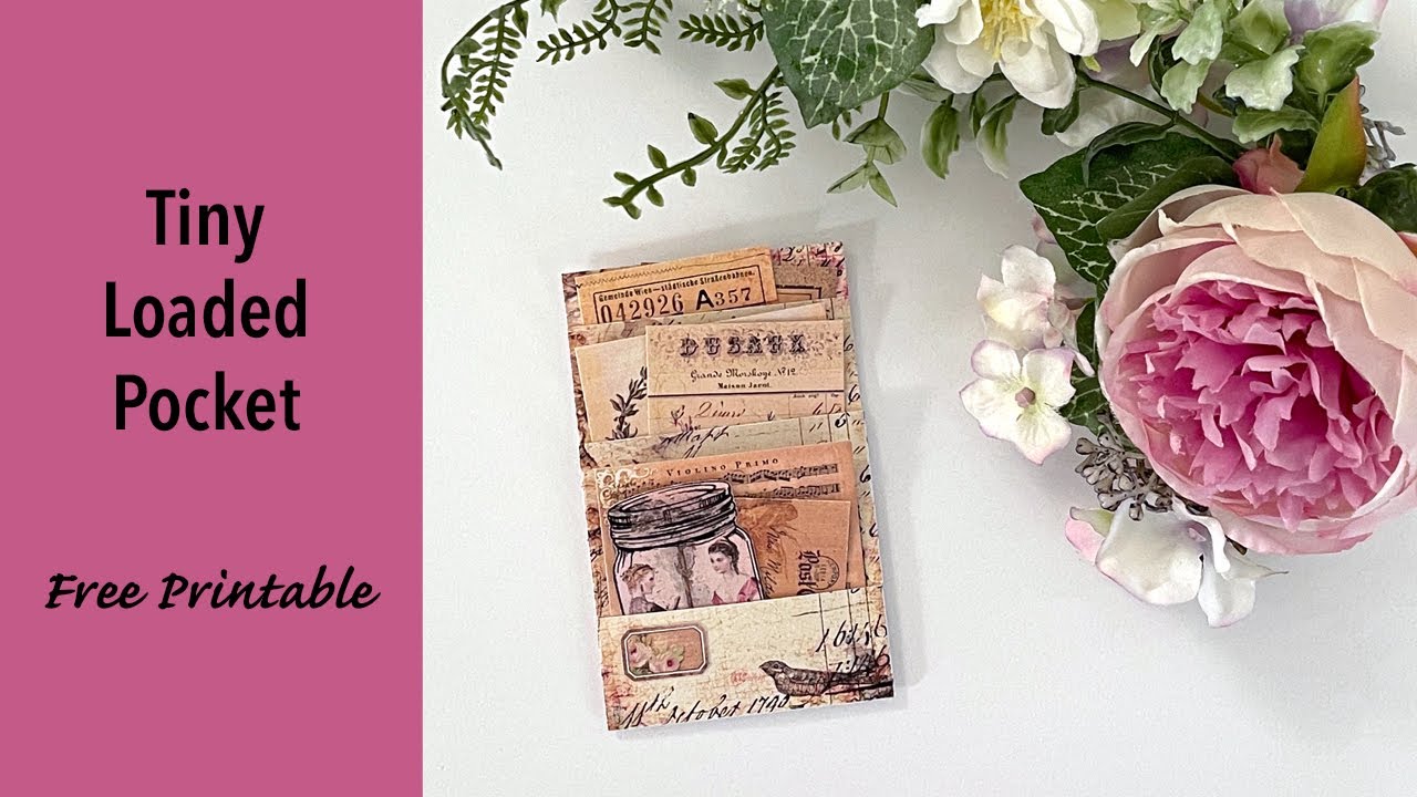 Tiny Loaded Pocket | Free Printable