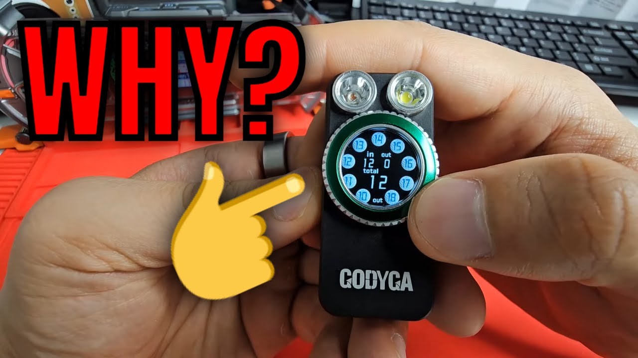 I Didn't Expect THIS On a Flashlight! Godyga Torcheye X1