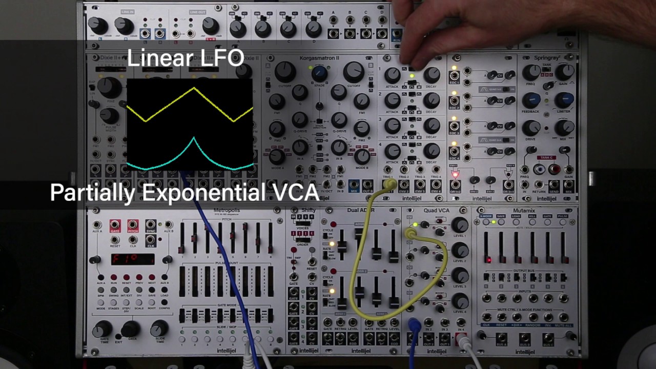 Пошаговое руководство по Intellijel Quad VCA