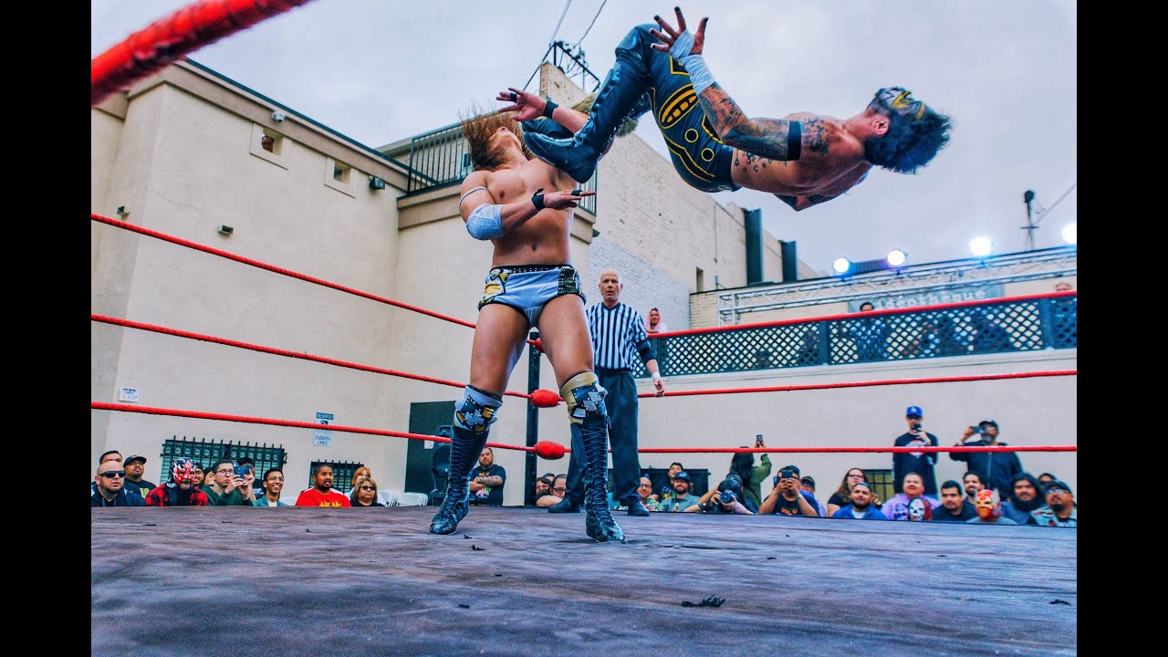 FULL MATCH. Konosuke Takeshita VS Arez Strange @ ROL IV by the Lucha Bros 04/30/23