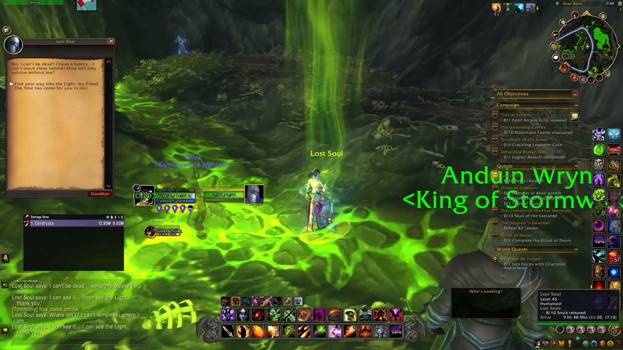 World of Warcraft | Anduin Takes his Fathers Sword
