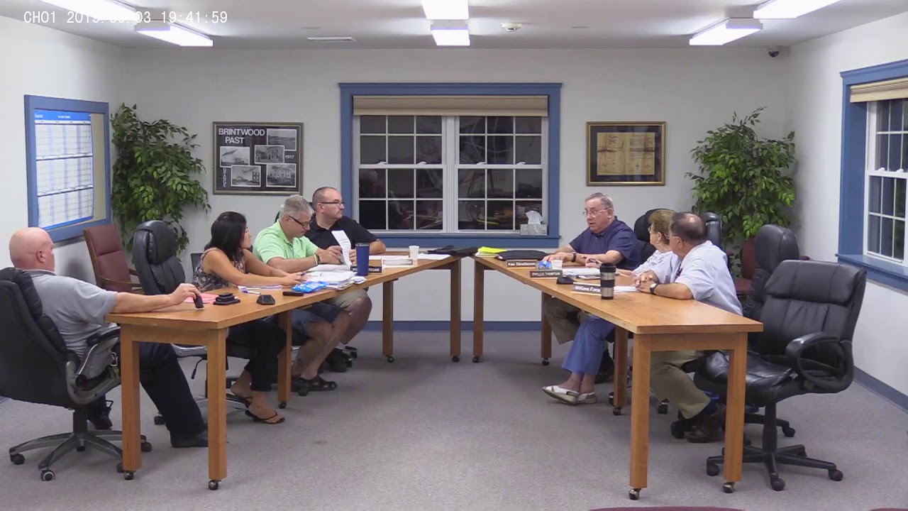 Brentwood Selectmen 09032019
