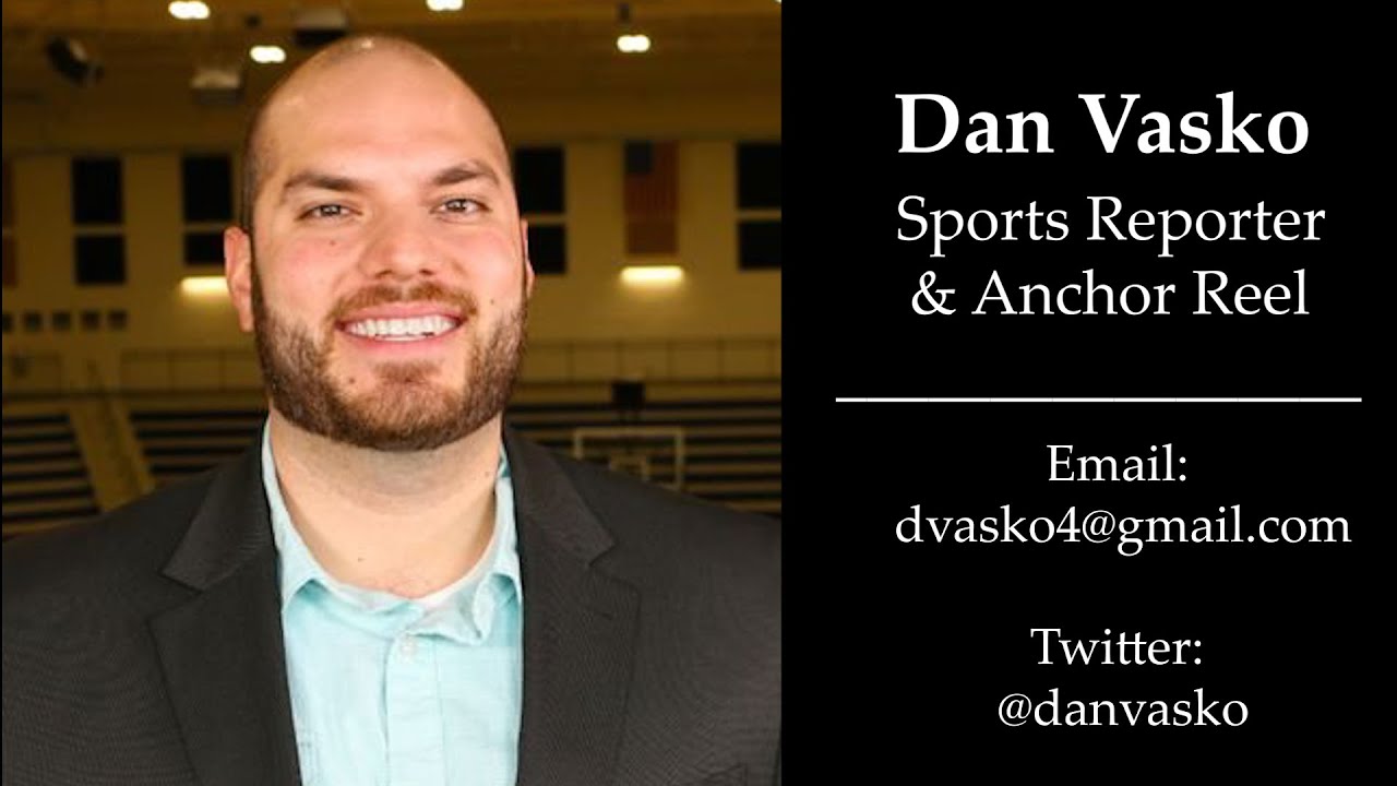 Dan Vasko Sports Reporter/Anchor Reel (2022)