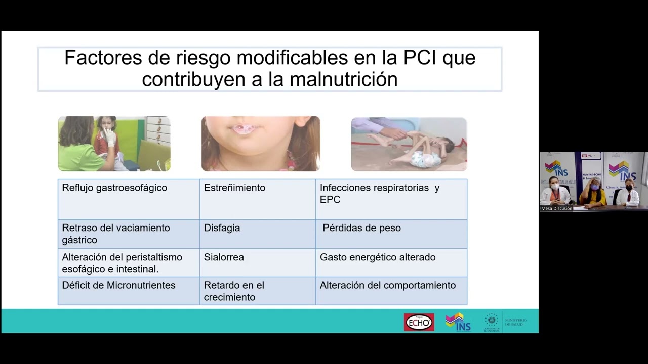 Soporte Nutricional al paciente pediátrico con Parálisis Cerebral Infantil PCI y Desnutrición Severa