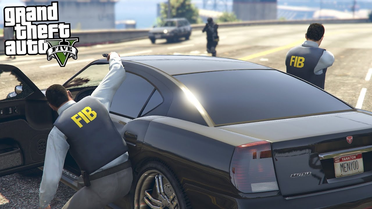 PLAYING AS THE FBI IN GTA 5!!! (GTA 5 REAL LIFE PC MOD)