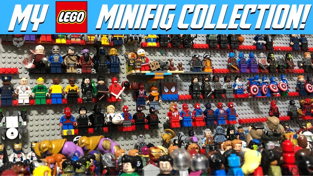 My HUGE LEGO Minifigure Collection! - 25,000 Subscriber CELEBRATION Video!