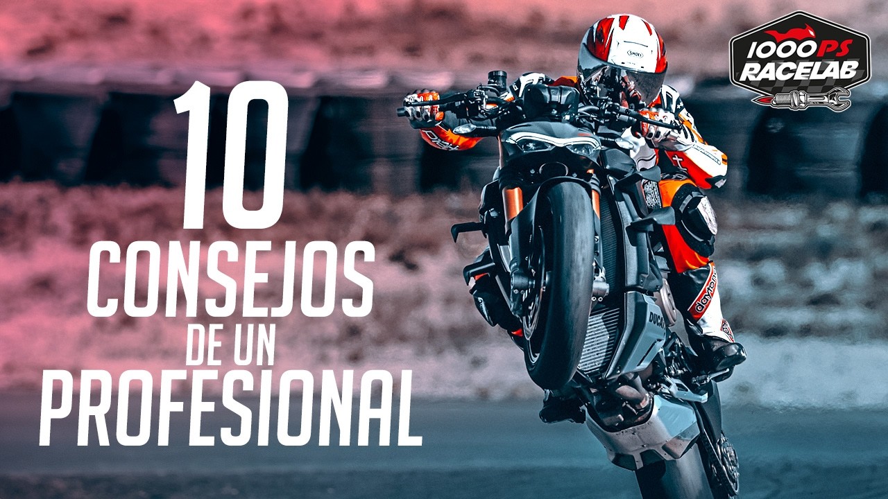 10 CONSEJOS para pilotar como un PROFESIONAL en MOTO