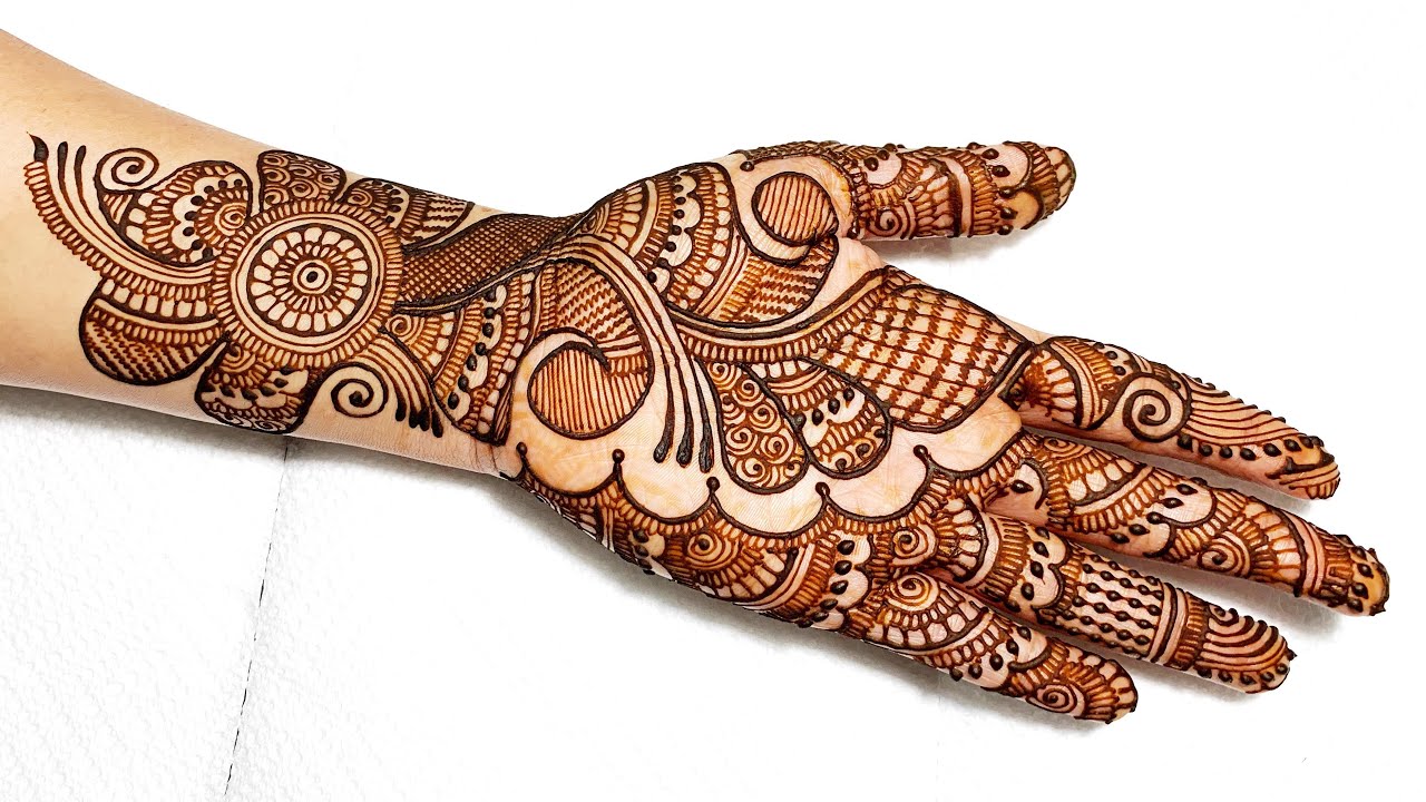 अब आप भी घर बैठे सीख सकते हैं राजस्थानी मेहंदी NEW RAJASTHANI MEHNDI HENNA DESIGN