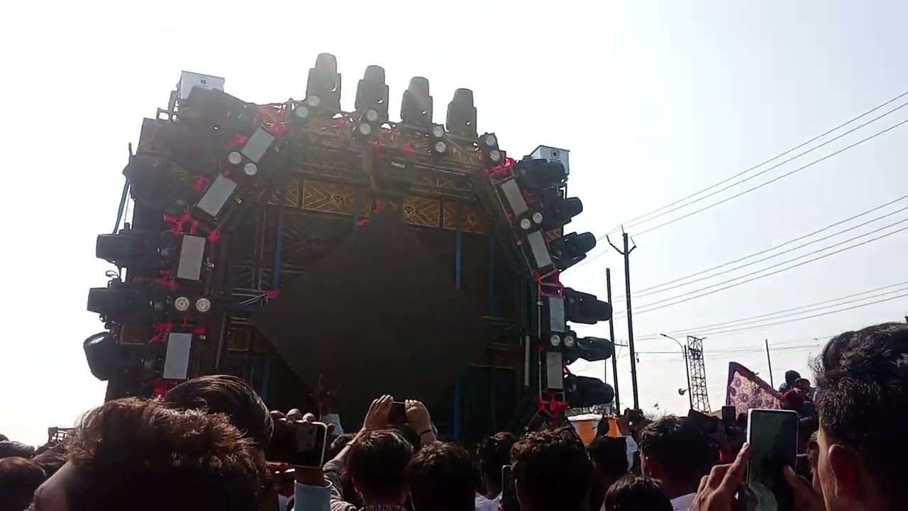DJ pankaj chandankiyari bank more dhanbad maha Shivaratri road show kundua bazar road show #viral
