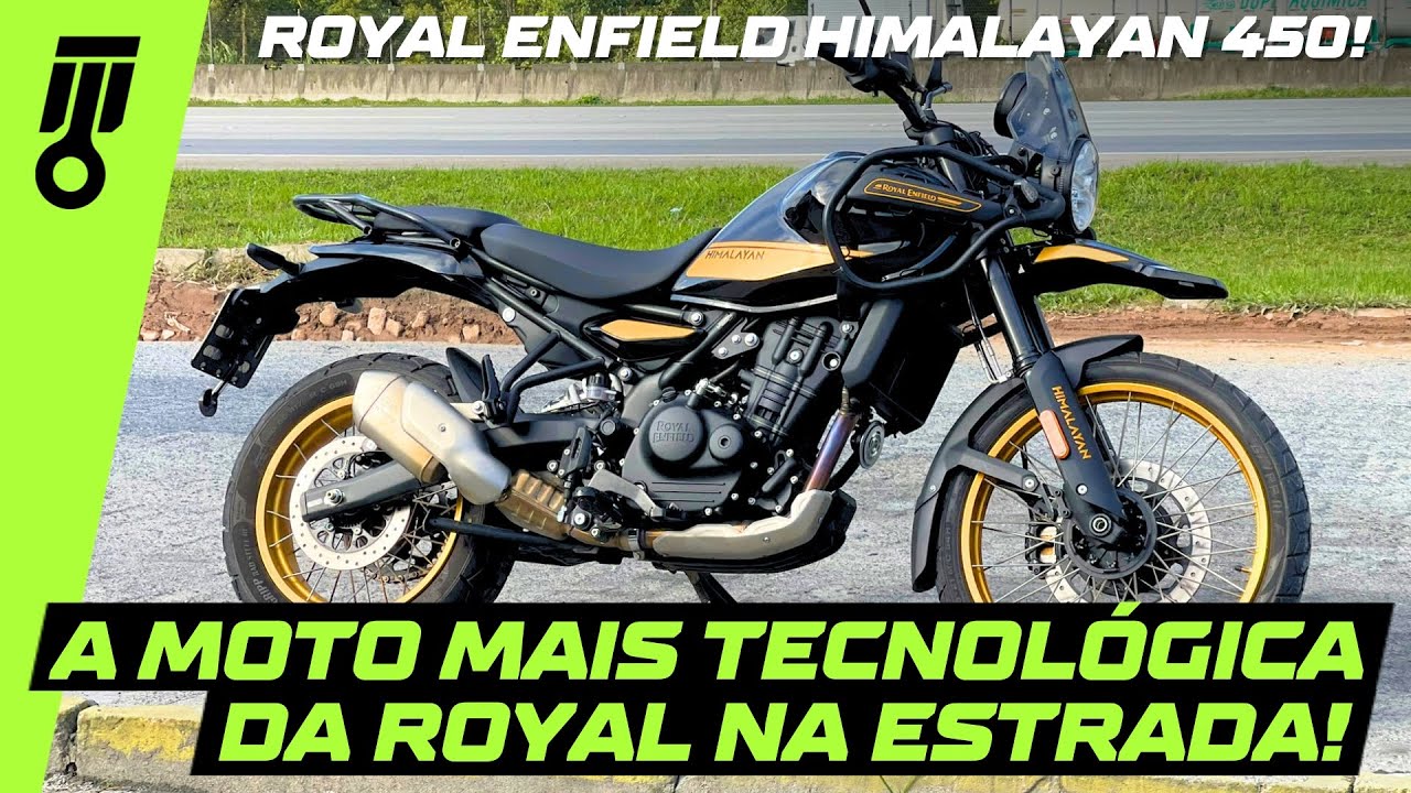 Royal Enfield Himalayan 450 na ESTRADA! - Como ela anda? Boa para viajar?