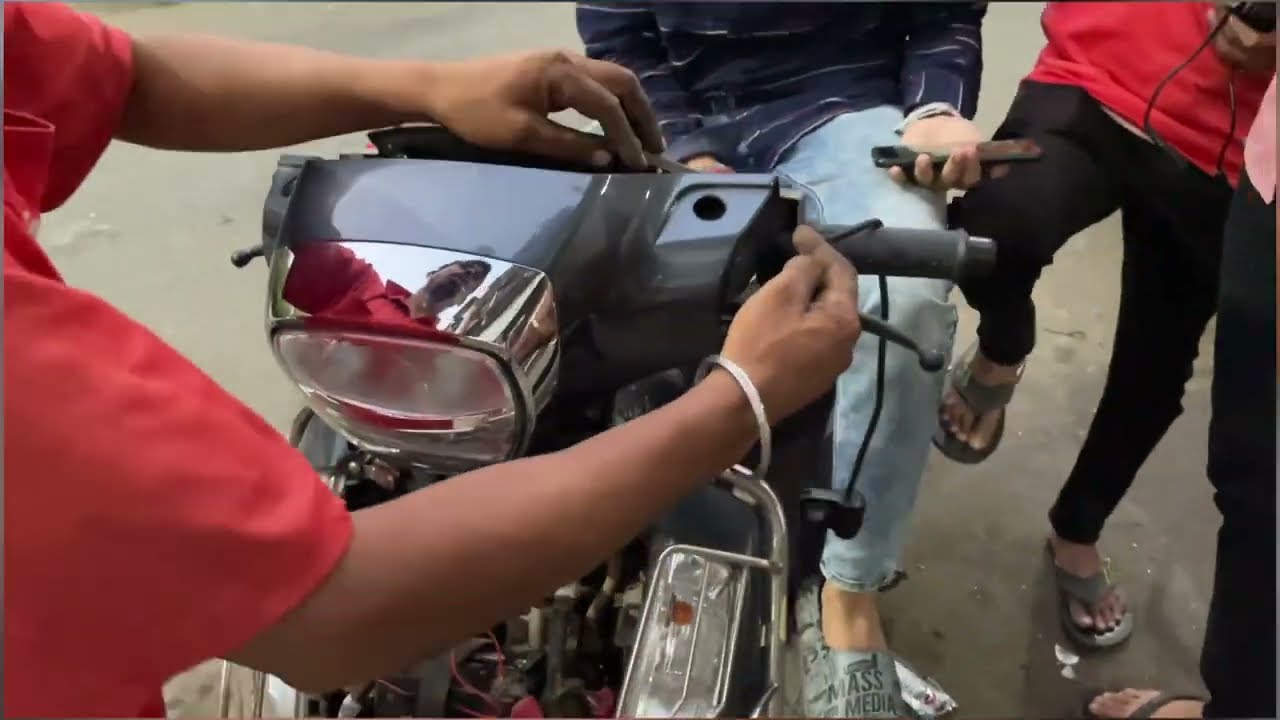 Suzuki access 125 | HJG 4x4 installation | modified fog light