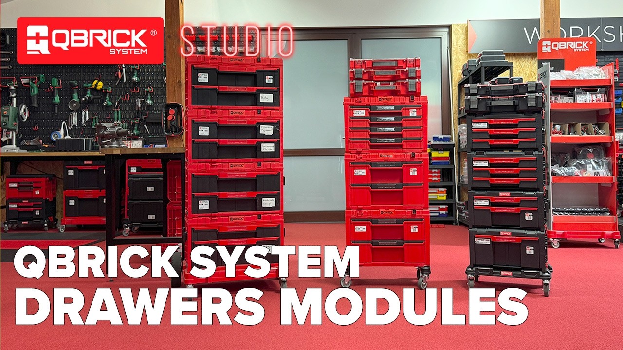Wszystkie szuflady Qbrick System - QBRICK STUDIO - odcinek 205