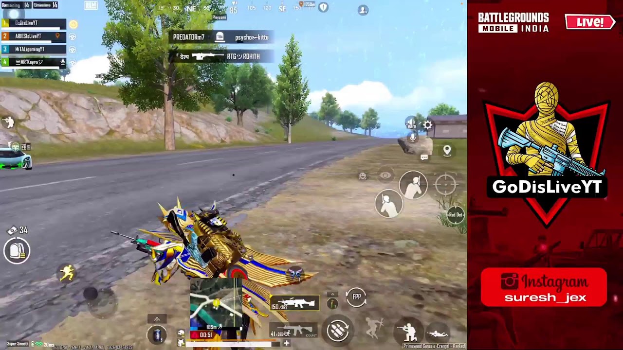 BGMI ULTIMATE ROYAL RANK PUSH 🔥|BGMI WITH GOD #livestream #bgmi#gaming #shorts #bgmi